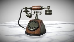 Retro rotary phone