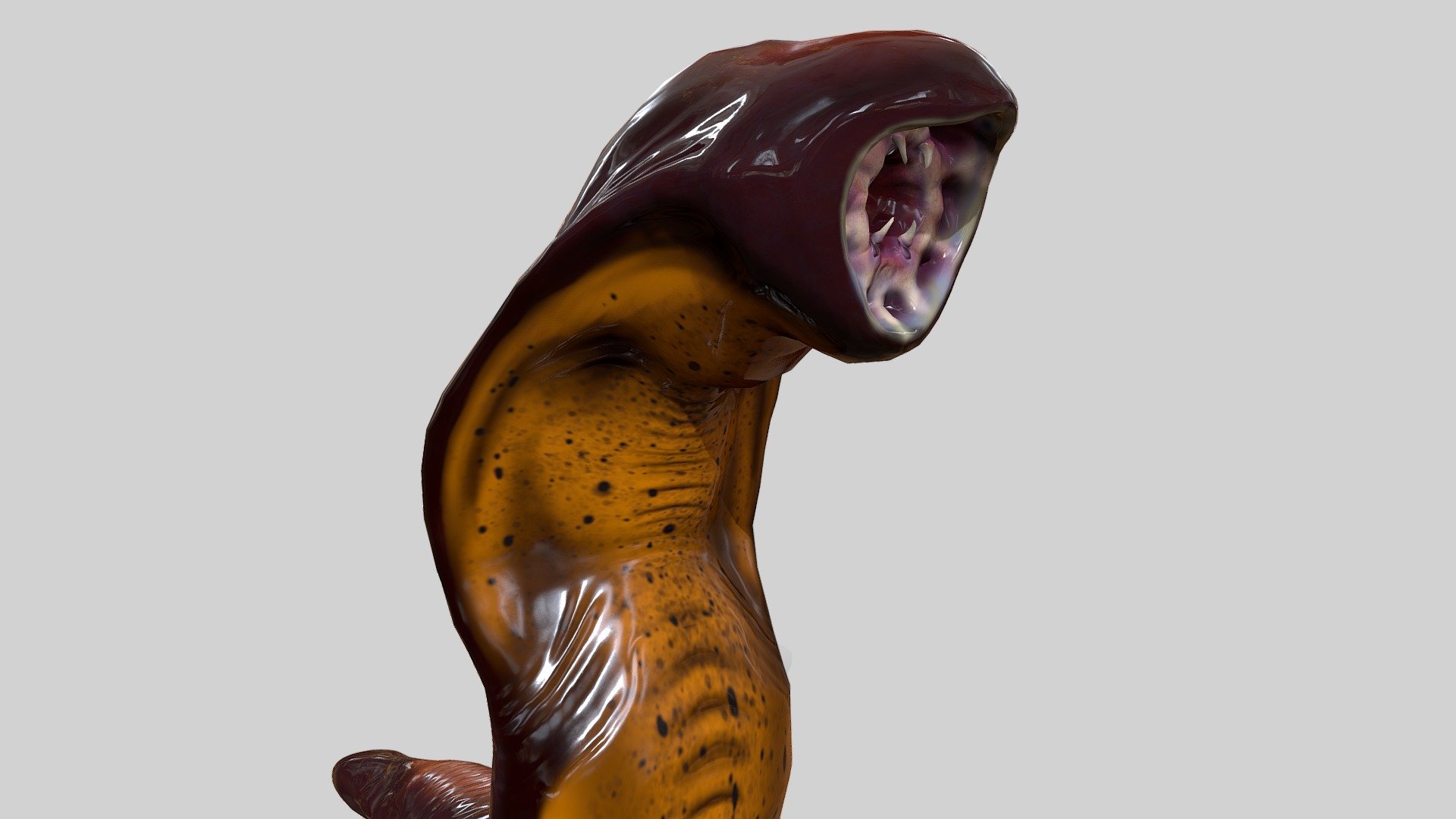 Fanged Leech 3d model