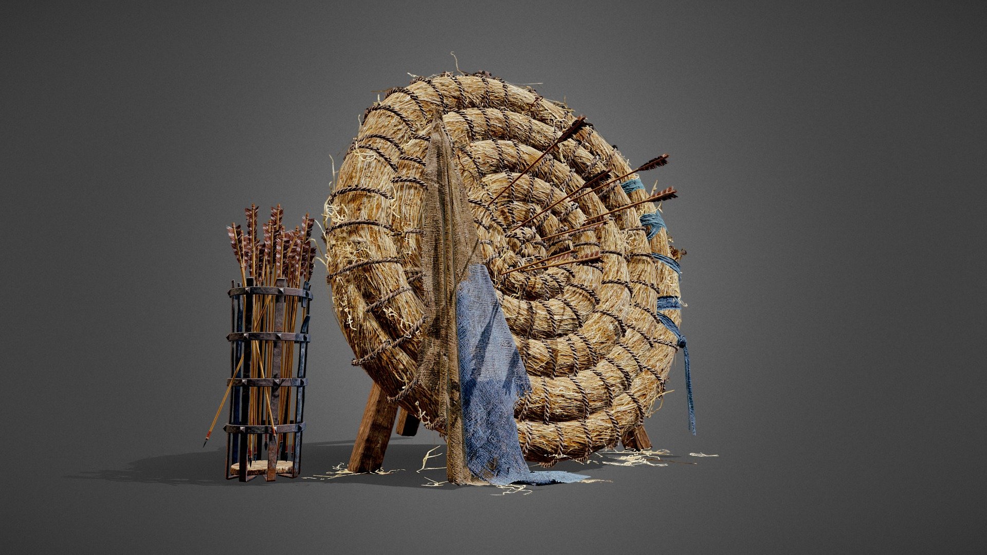 archery_target 3d model