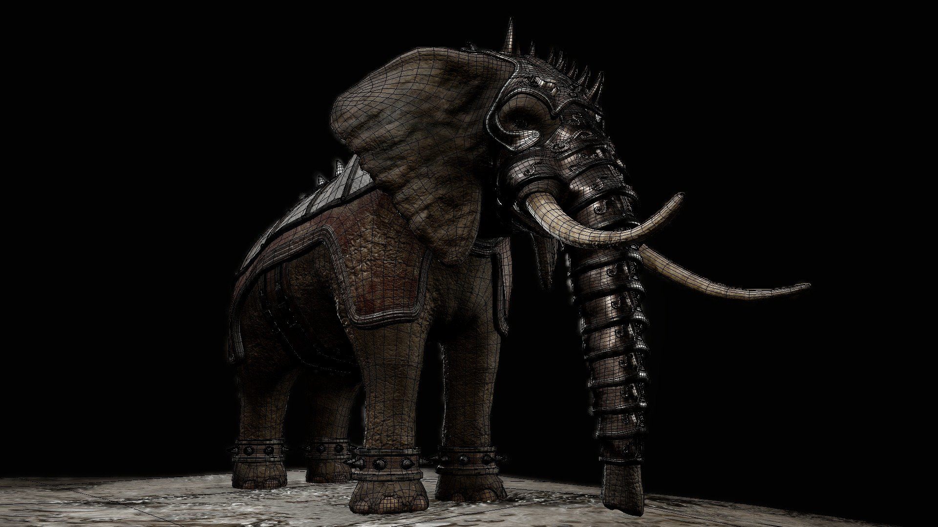 Elephant_Elven 3d model