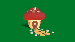 3D MASHROOM HOUSE