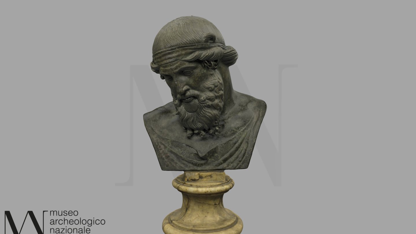 Busto cd. Dionysos 3d model