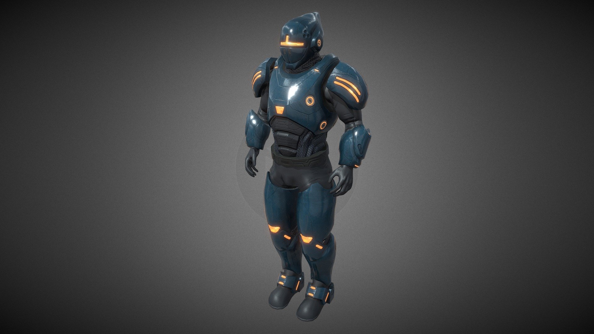 Soldier 3d model