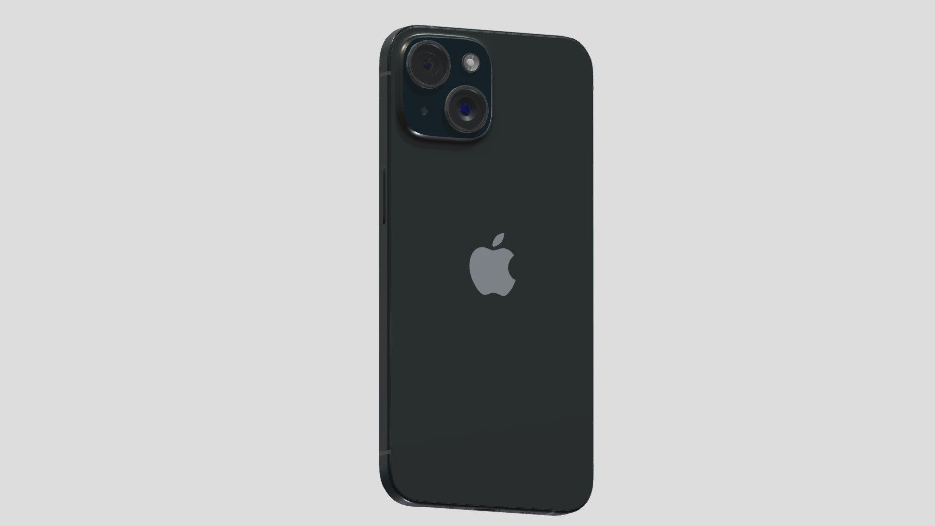 Apple iPhone 15 Black 3d model