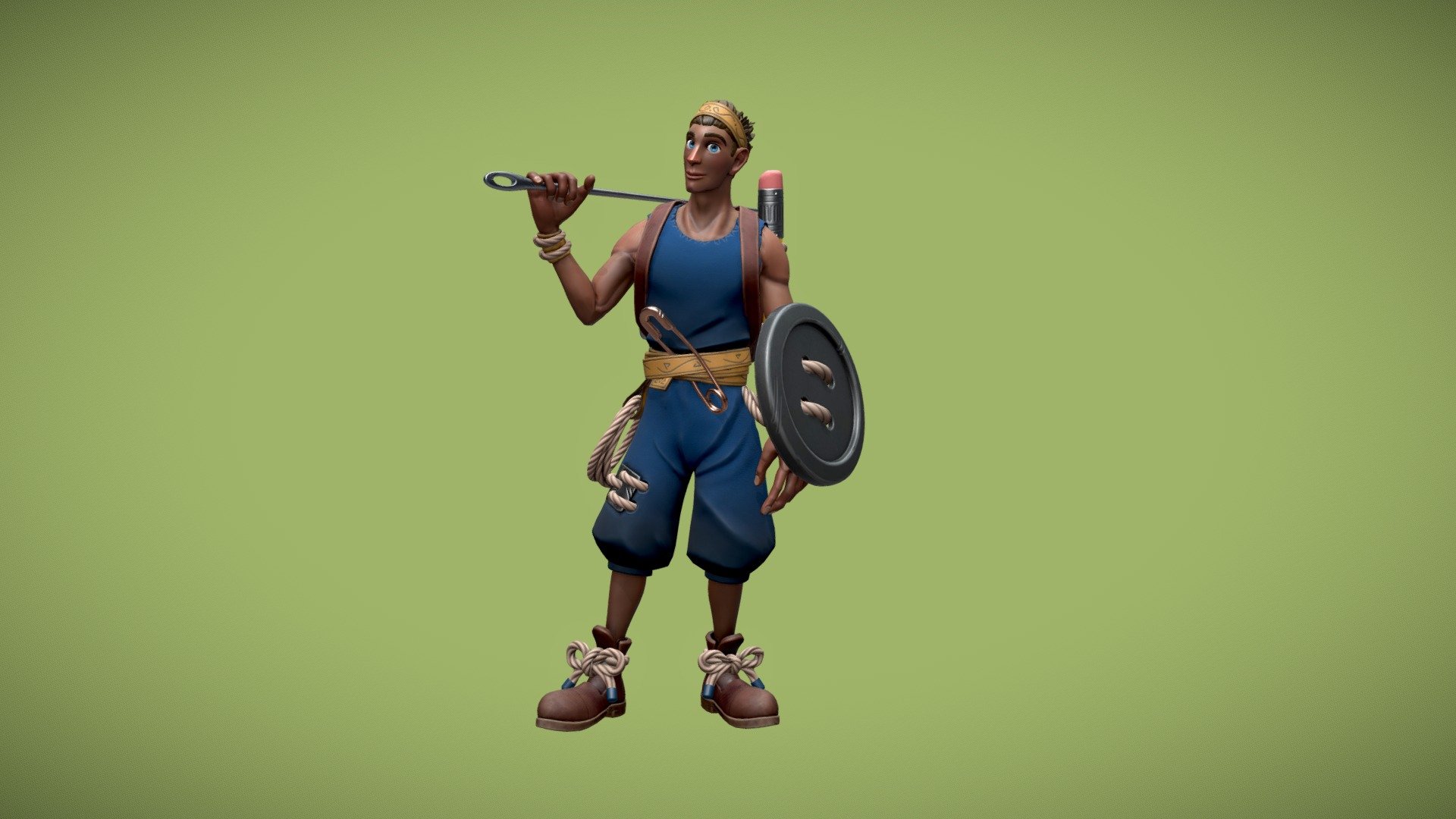 Joriel, The Borrower 3d model