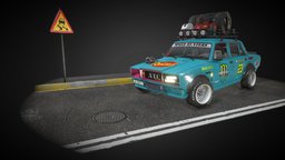 Vaz_2107_Drift car