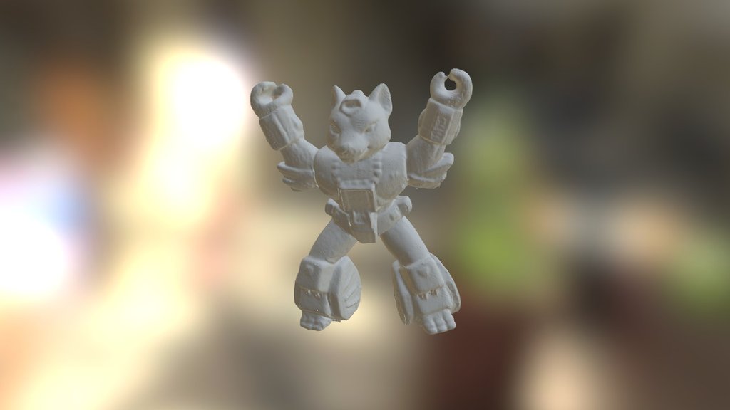 Fox 3d model