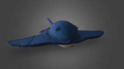 Stingray plush toy