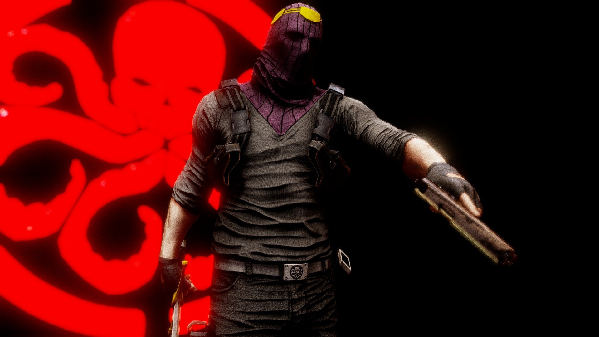 Baron Zemo 3d model