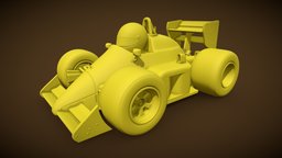 Lotus_99T 1987  toy_style (3dprint)