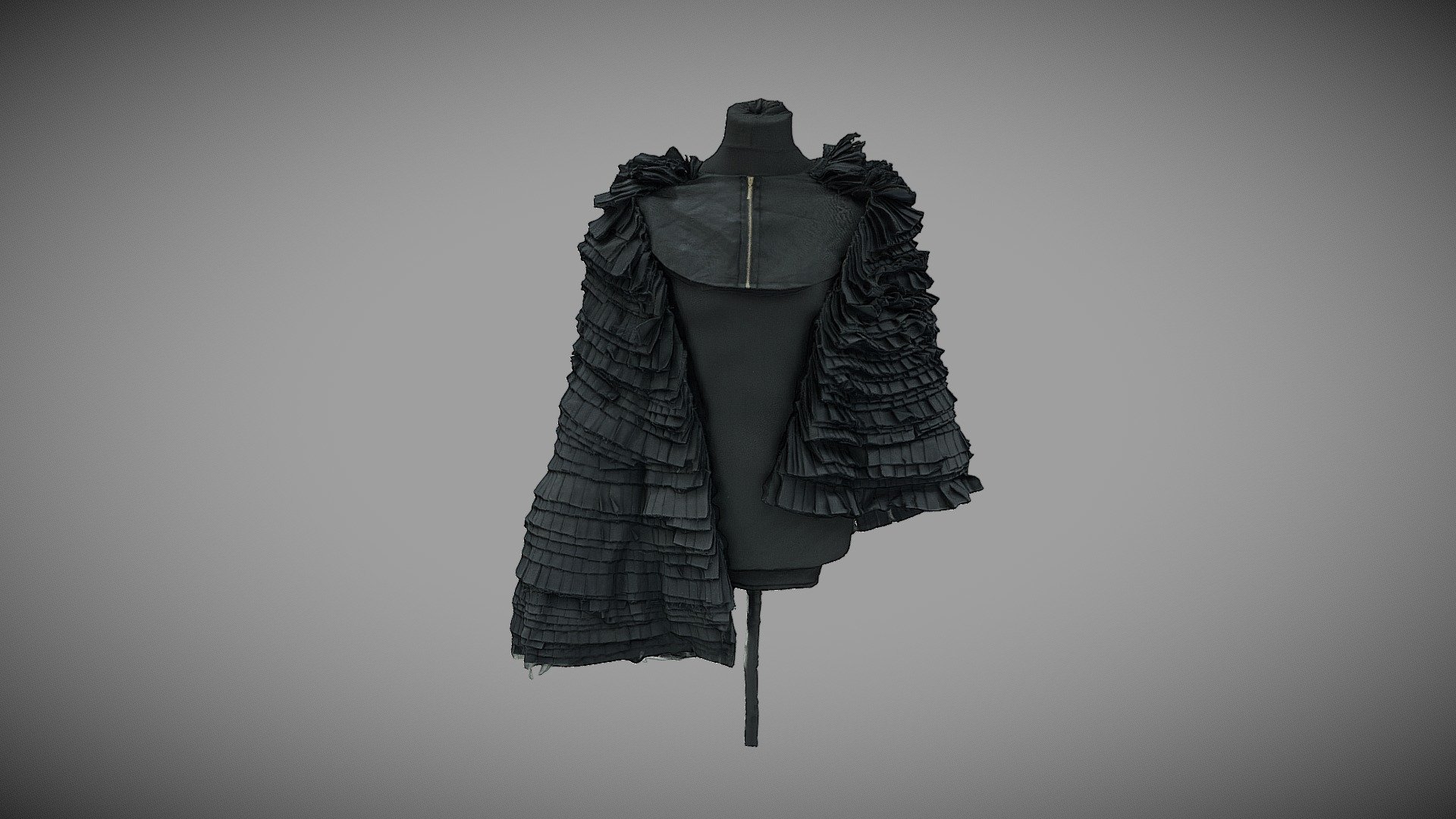 Fashion coat #AgisoftClothesChallenge 3d model