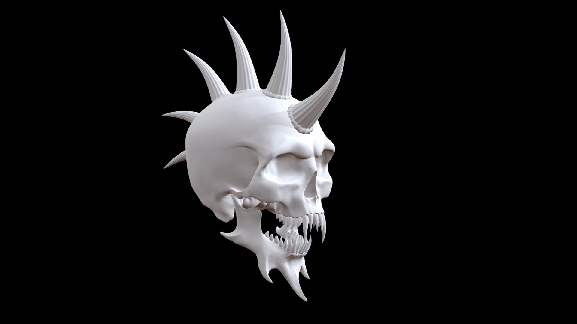 Skull 3d model