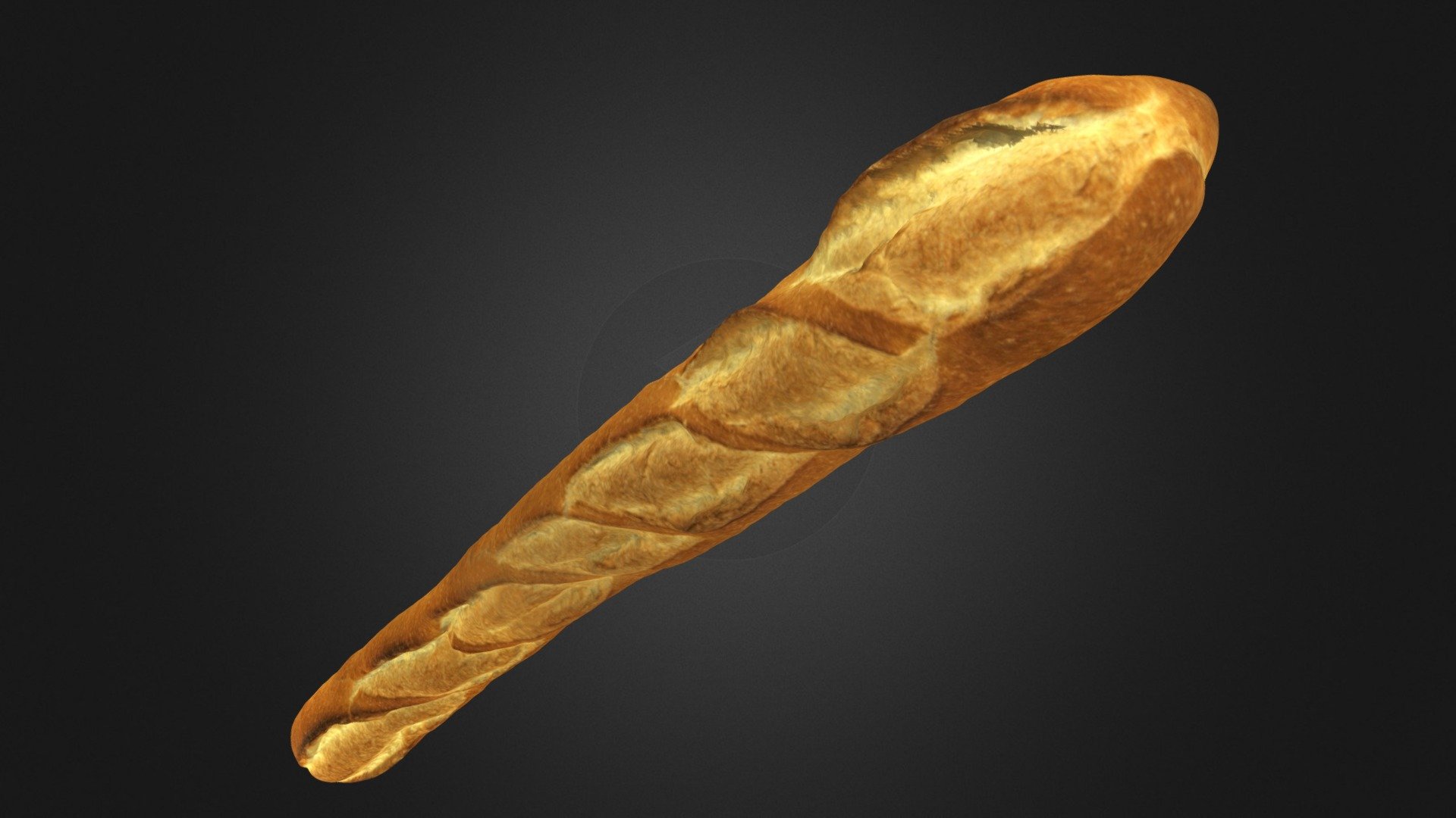 The Baguette 3d model