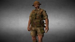 British Soldier, Frontline Commando: WW2