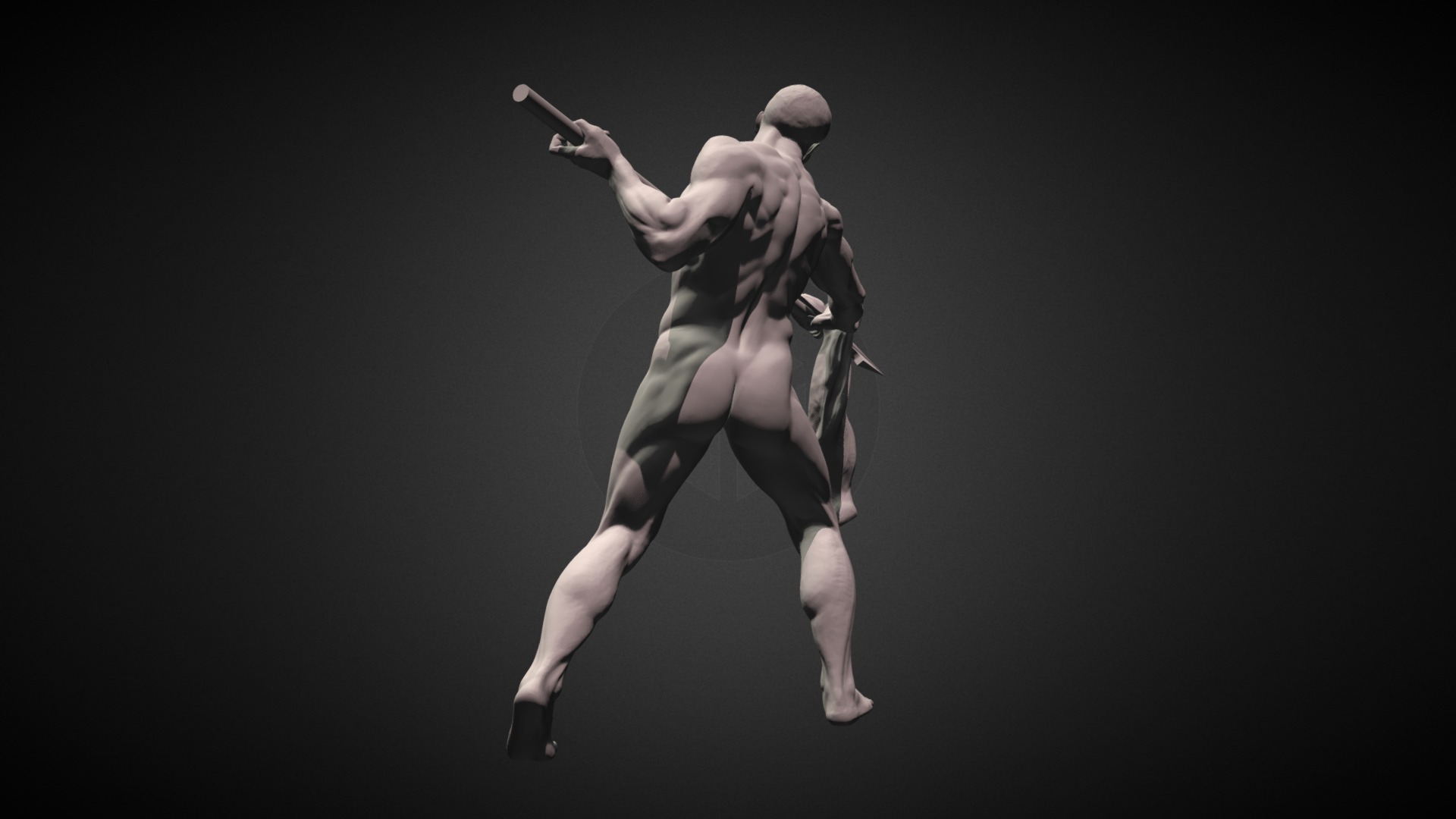 Warrior #03 3d model