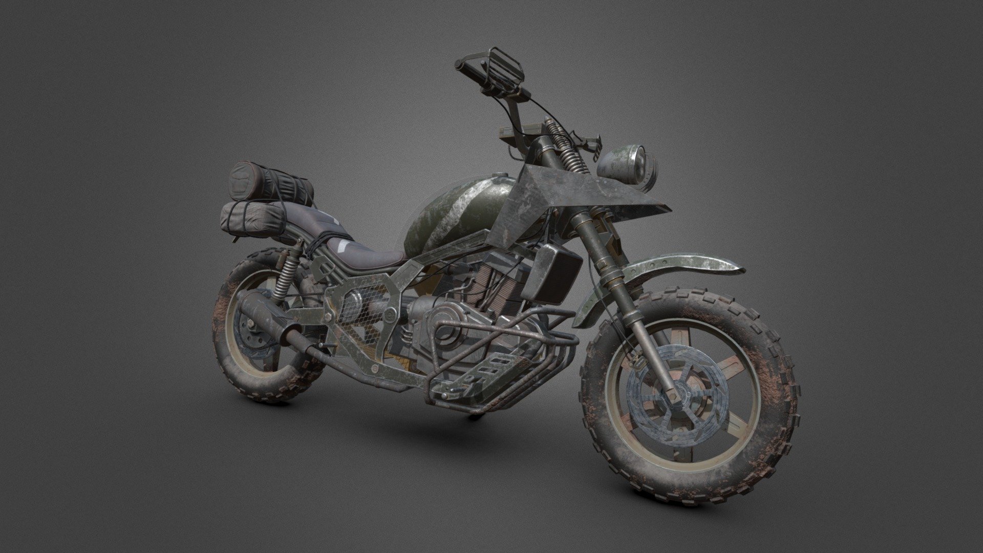 Drifter Bike 3d model