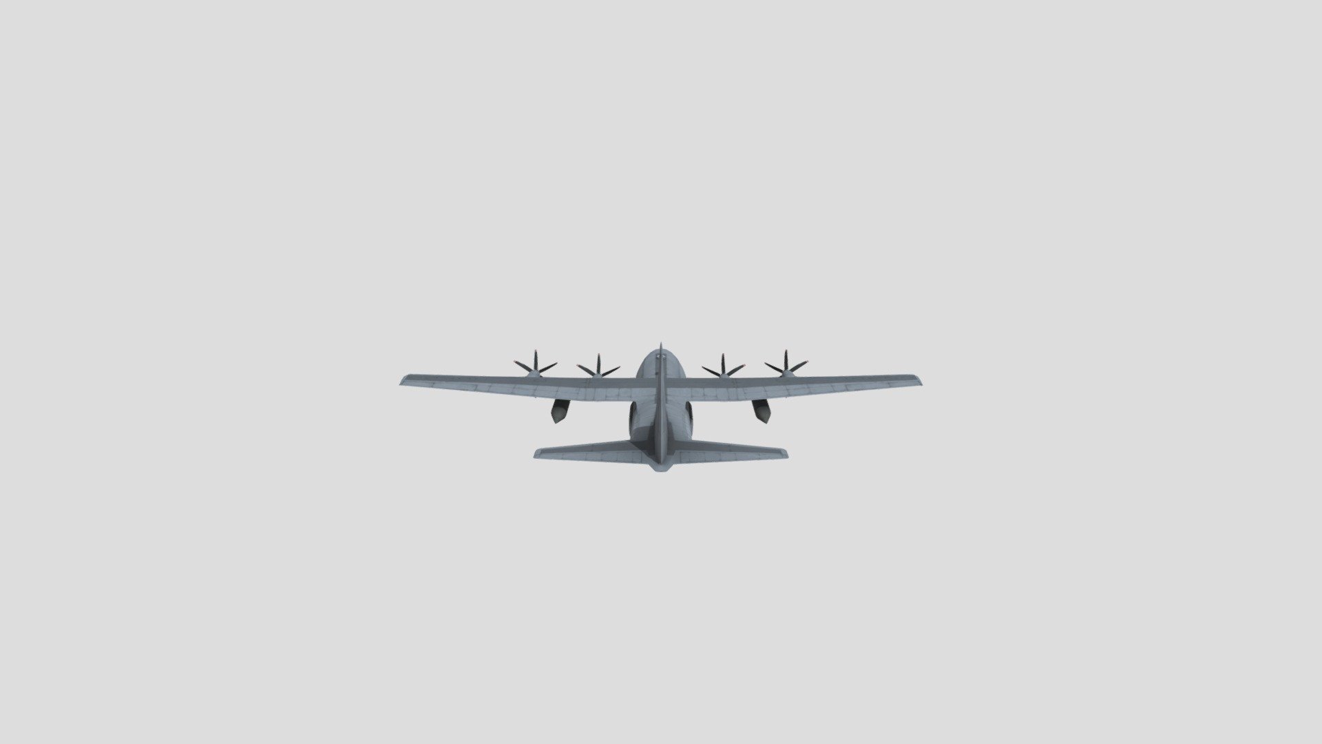 C130 pubg airplane 3d model