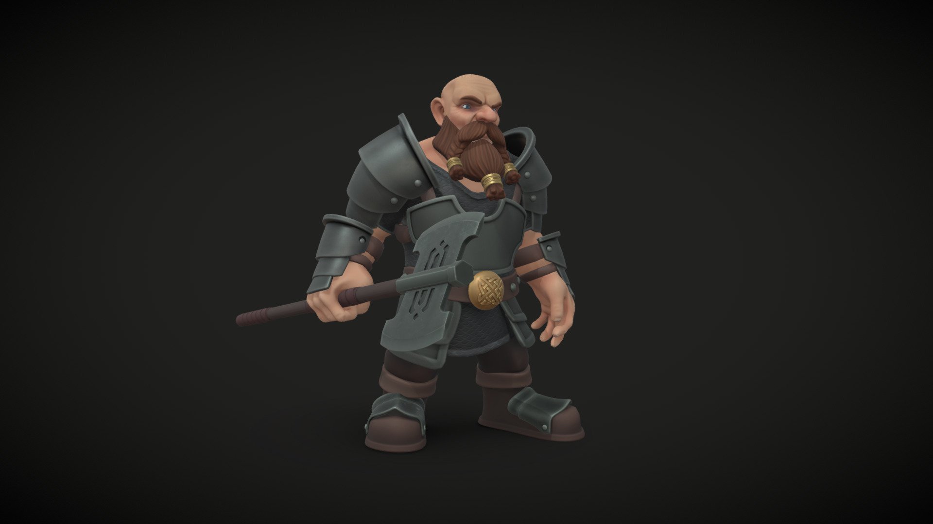 Dwarf 3d model