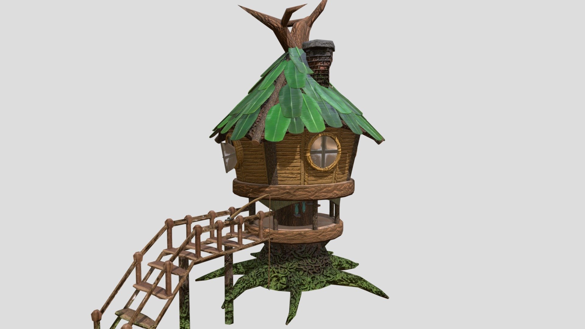 Tree House 3d model