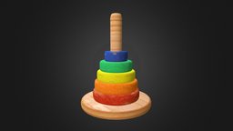 Wooden Stacking Toy