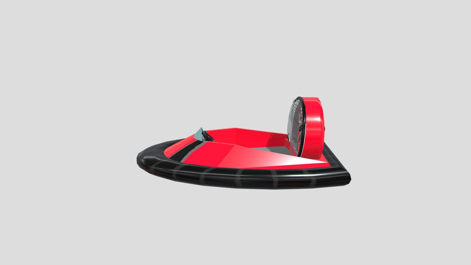 hovercraft 3d model