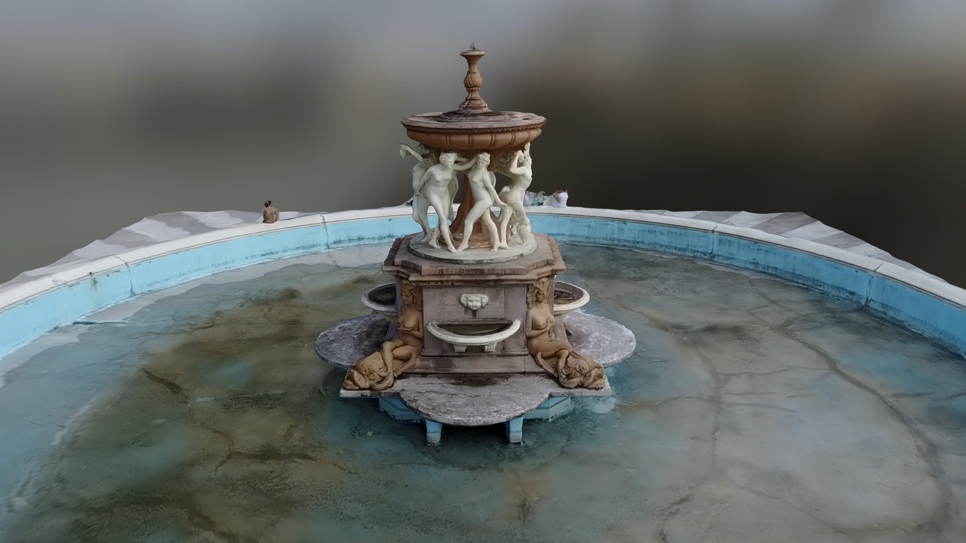 Unknown Fountain .::RAWscan::. 3d model