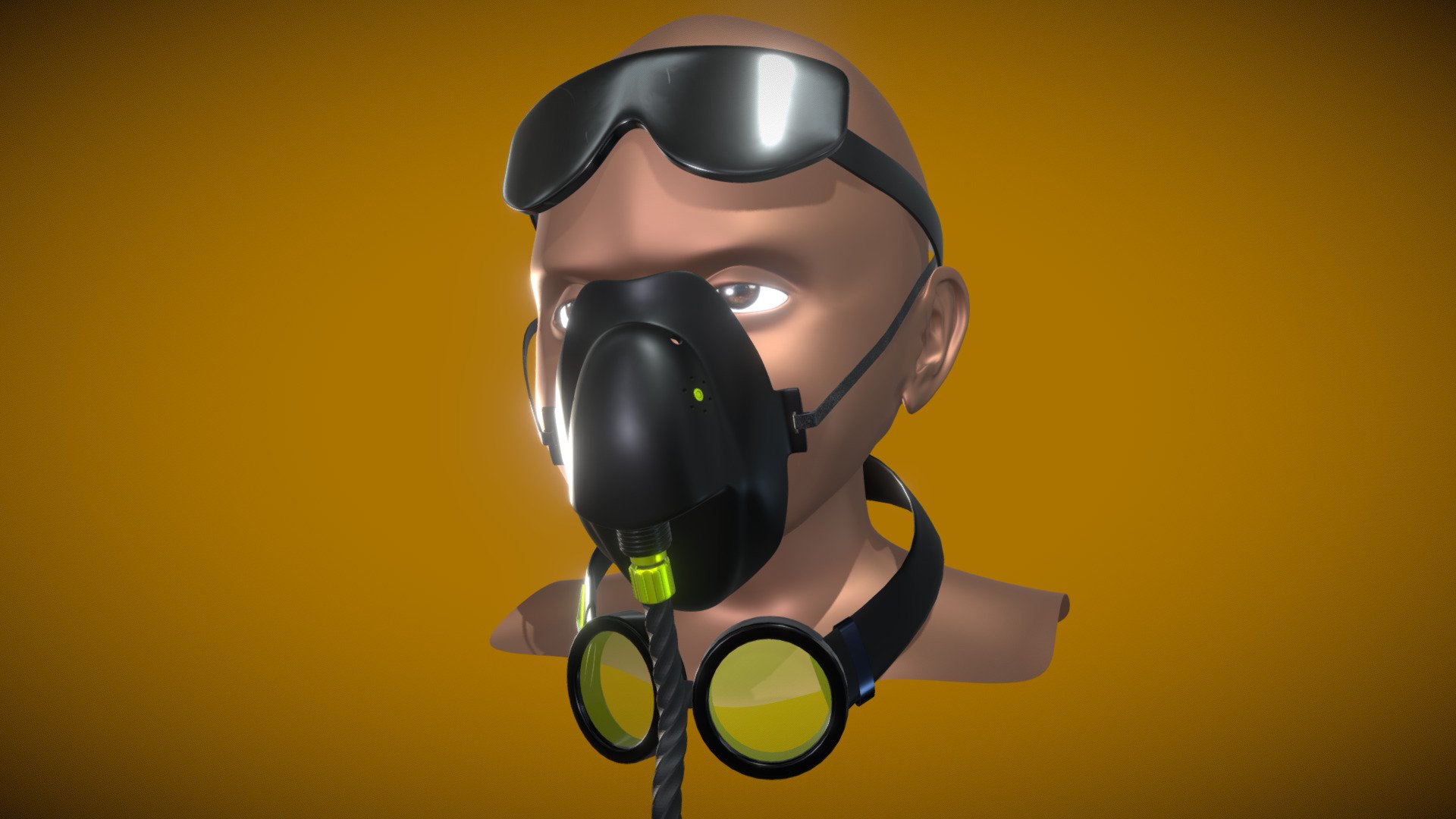 Oxygen Mask 3d model