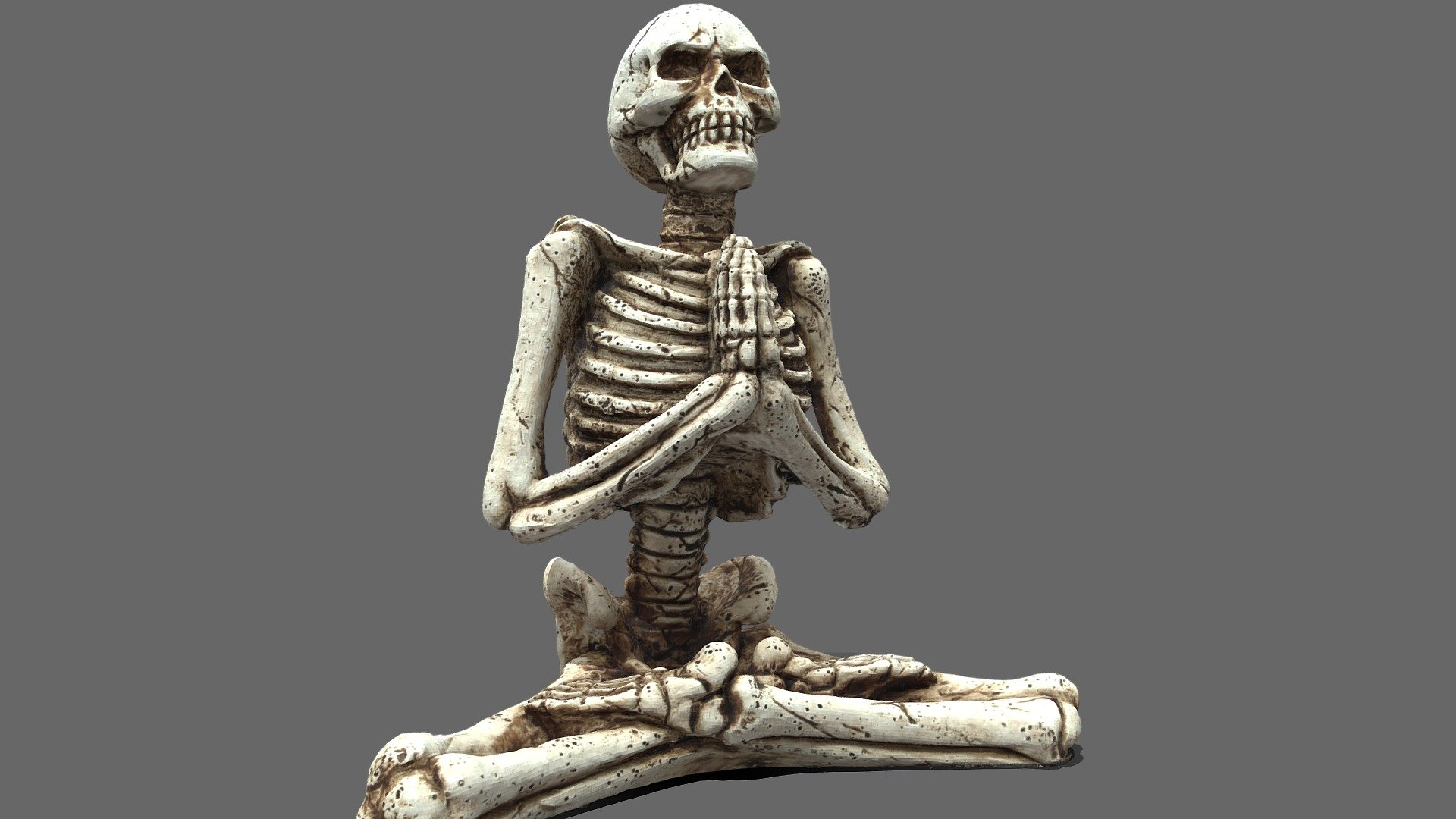 Yoga Skeleton 3d model