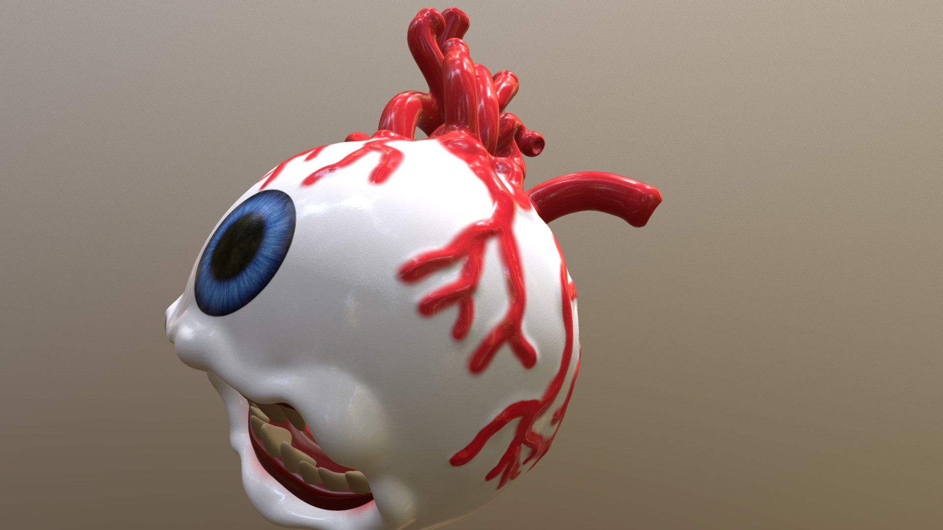 Eye Ball Creature 3d model