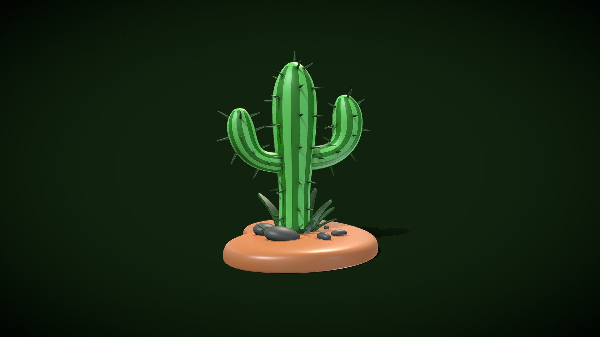 Cactus 3d model