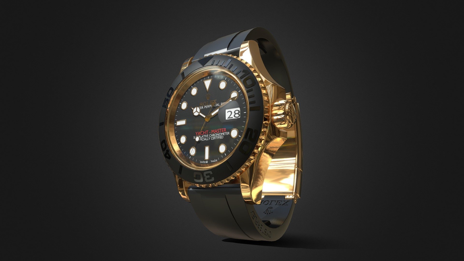 Rolex Yacht Master 3d model