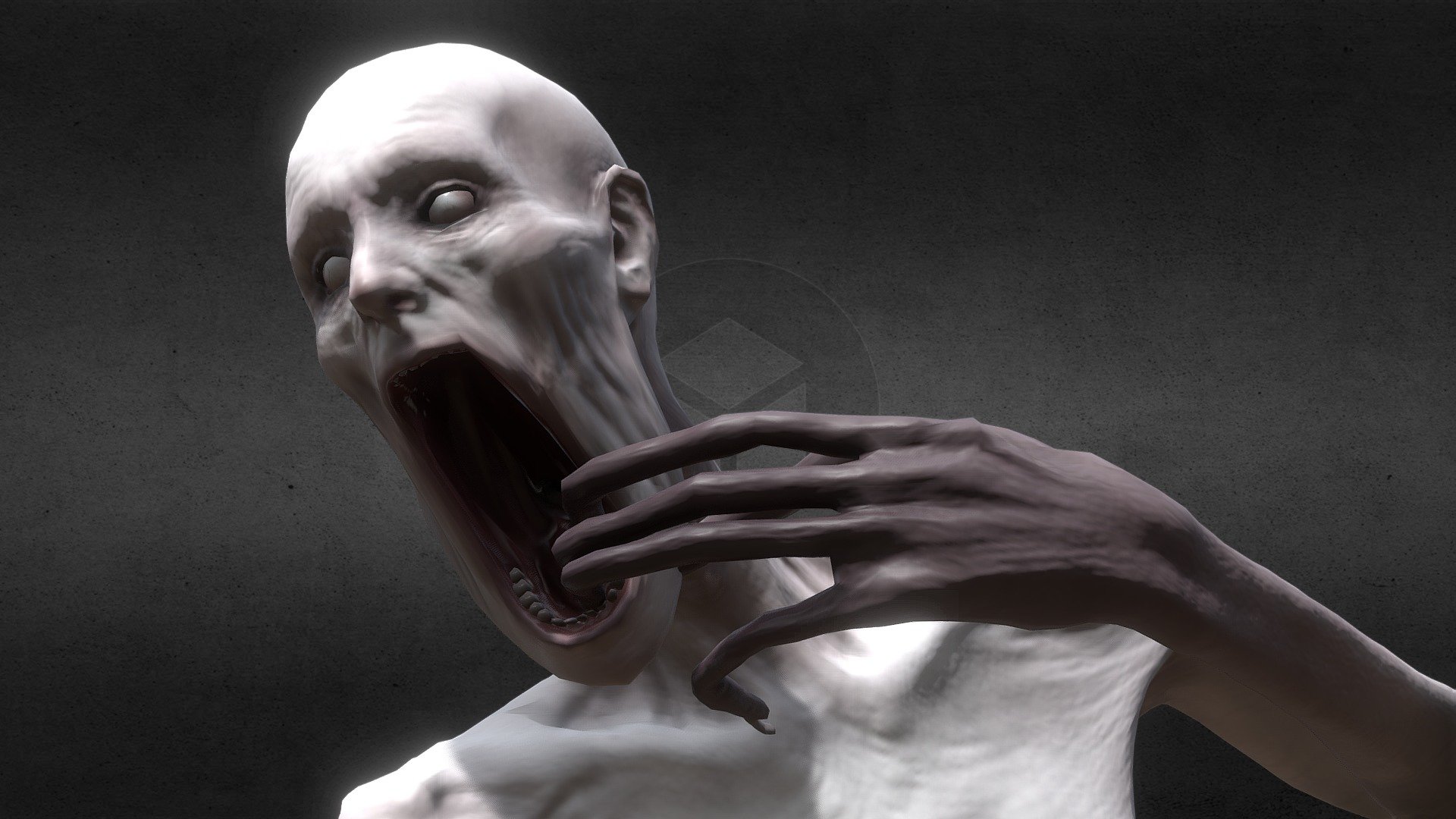 SCP-096 3d model