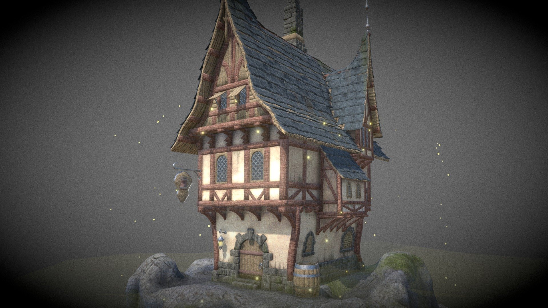 The Cliff Tavern 3d model