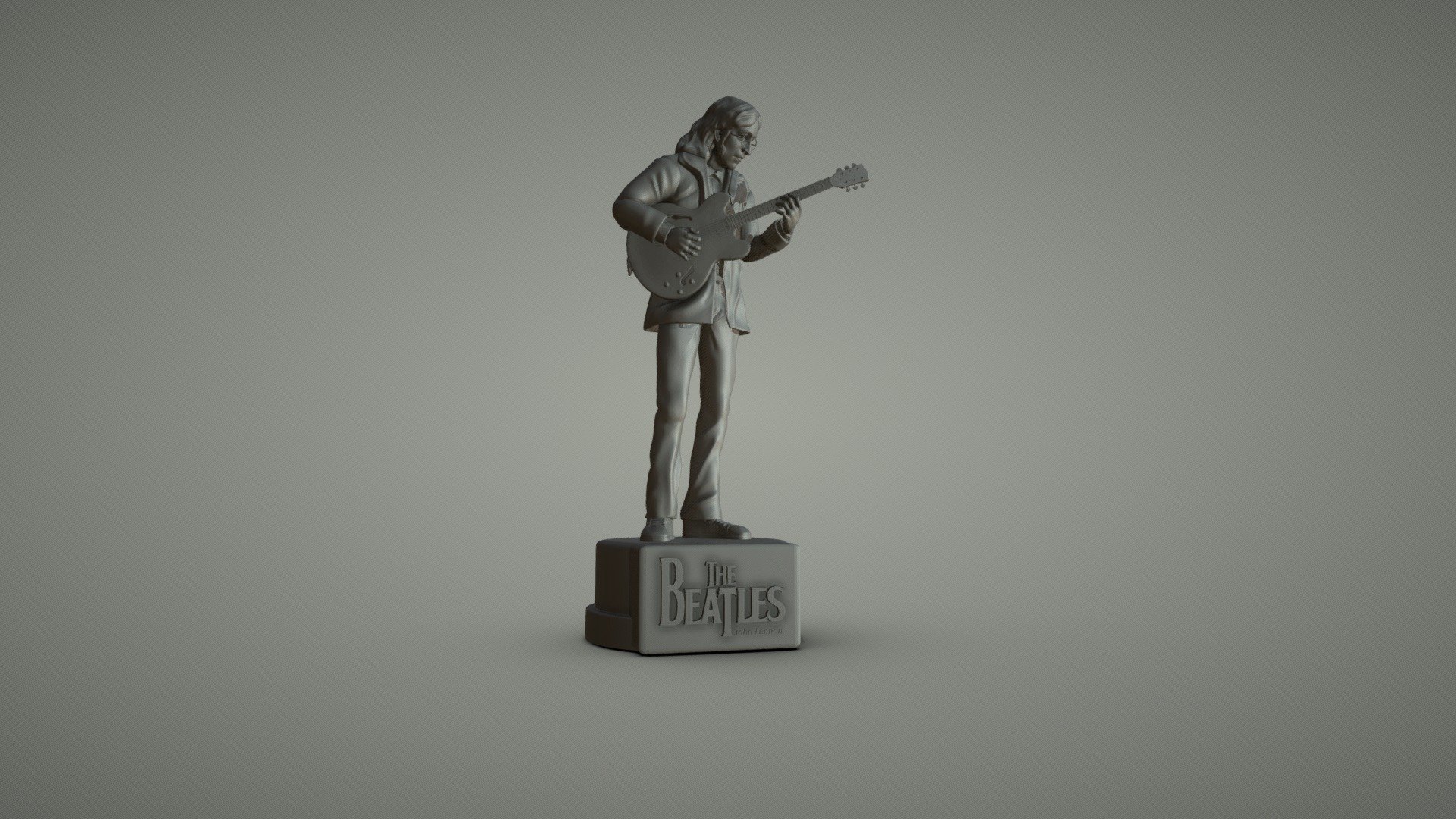 John Lennon 3d Printing 3d model