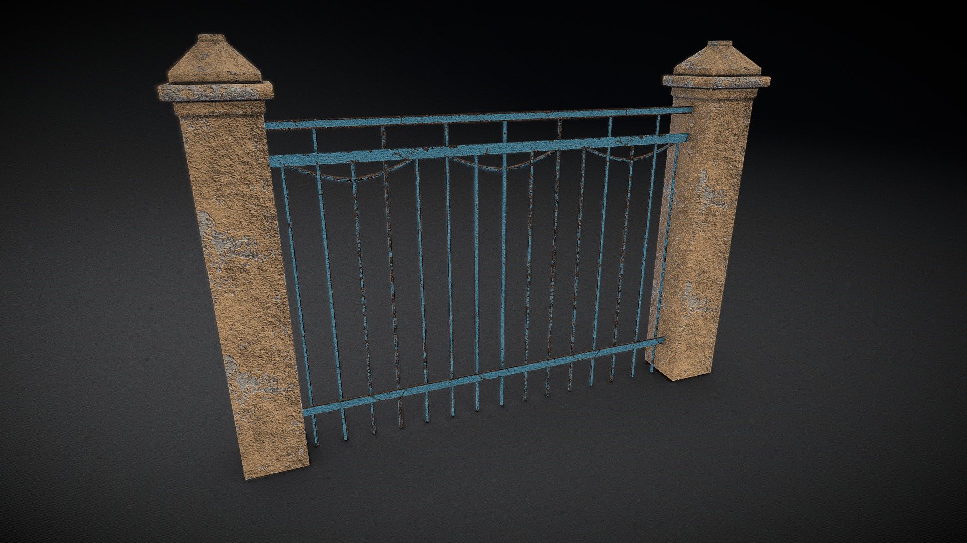 Fence 3d model