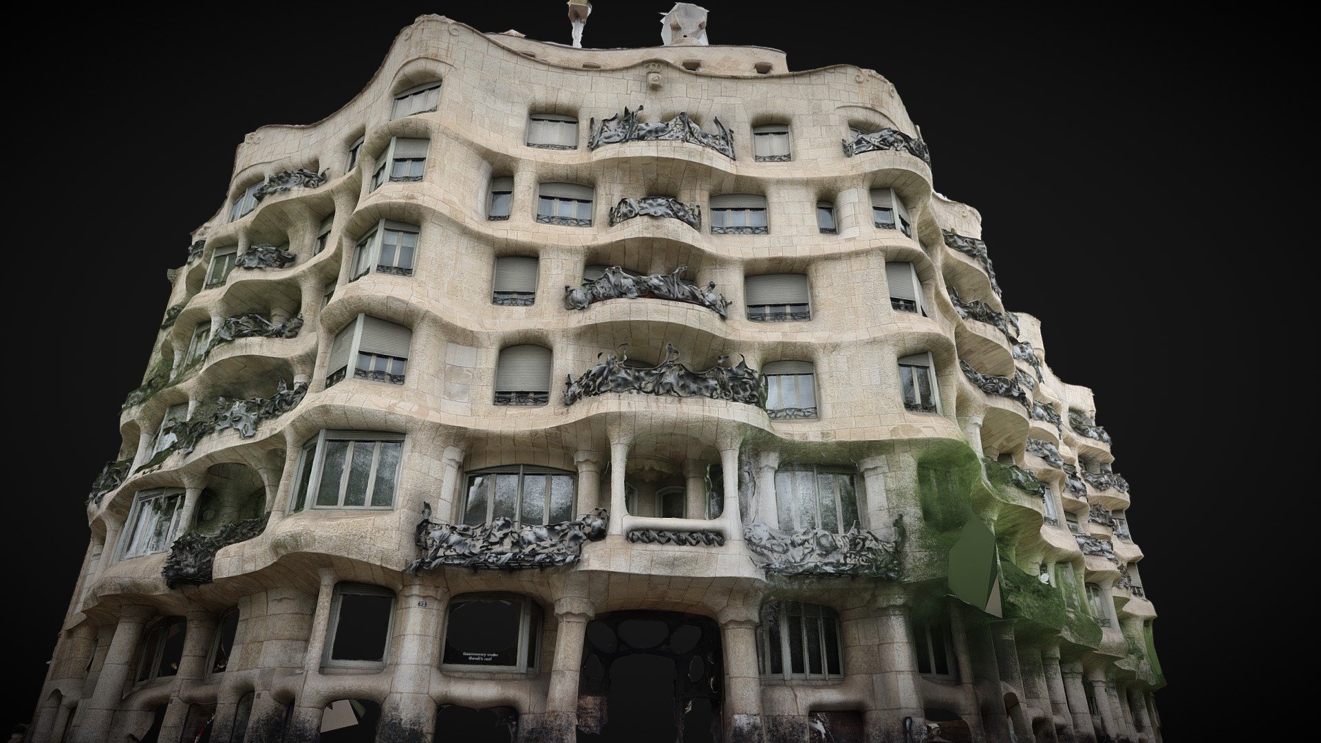 La Pedrera (Casa Mila) 3d model