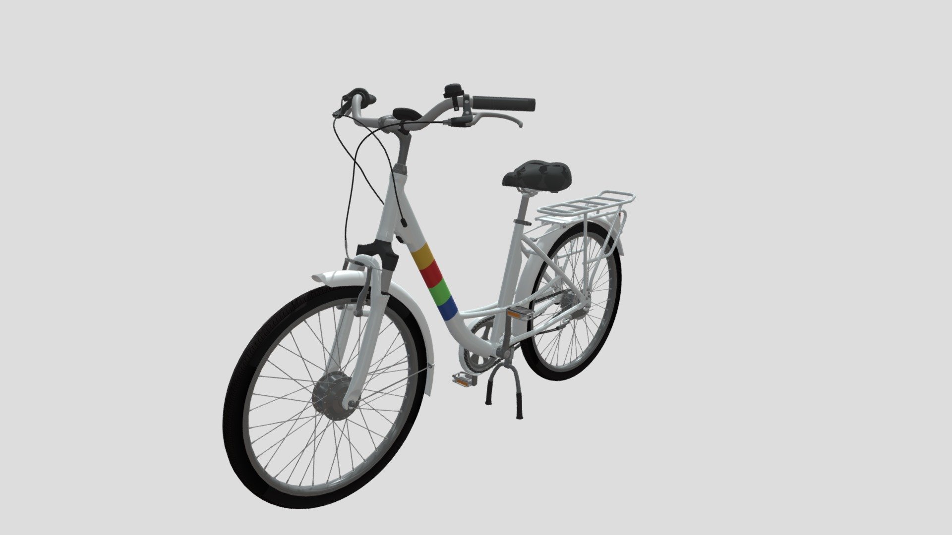 City Bicycle 3d model