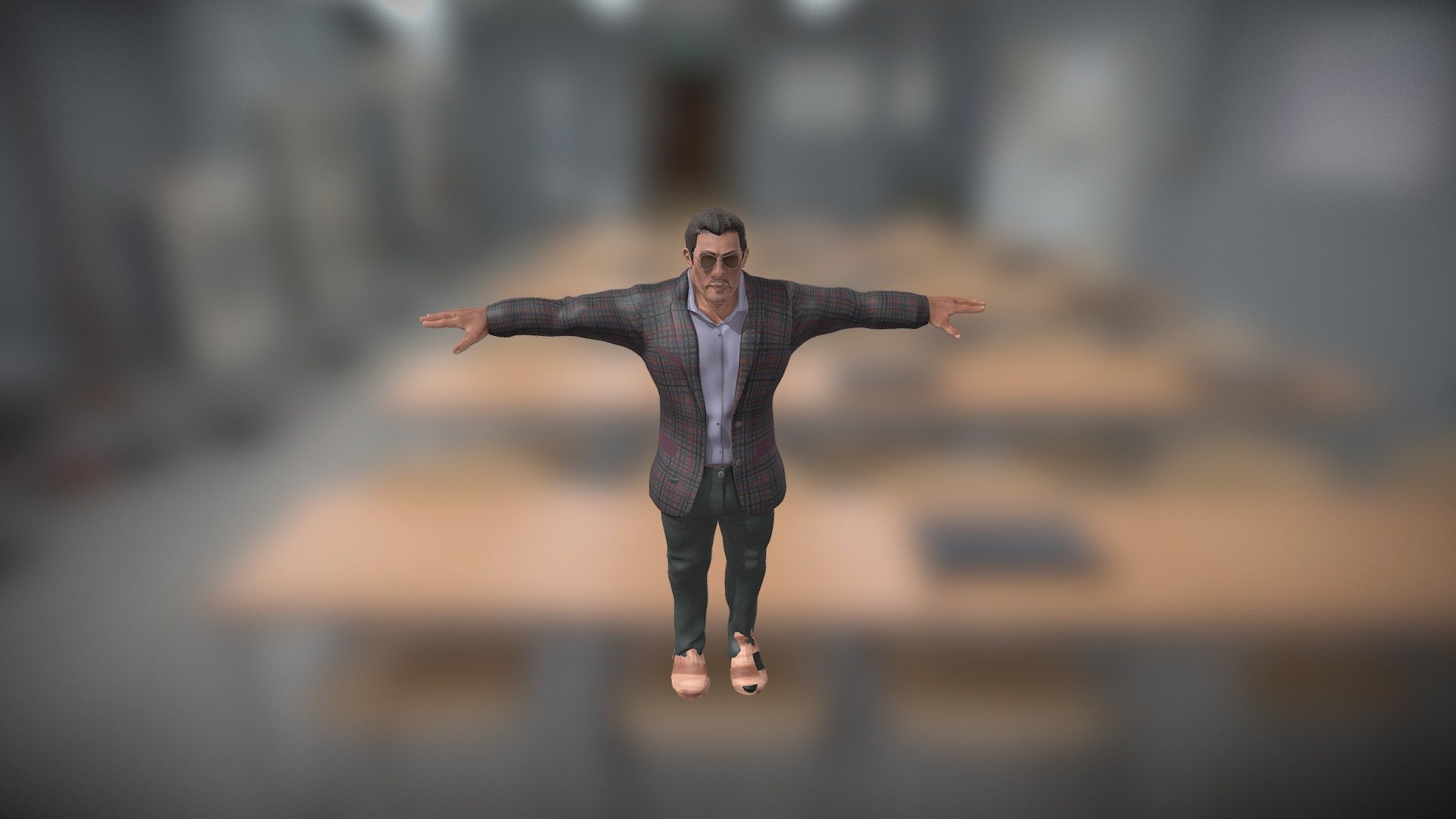 Gangster 3d model