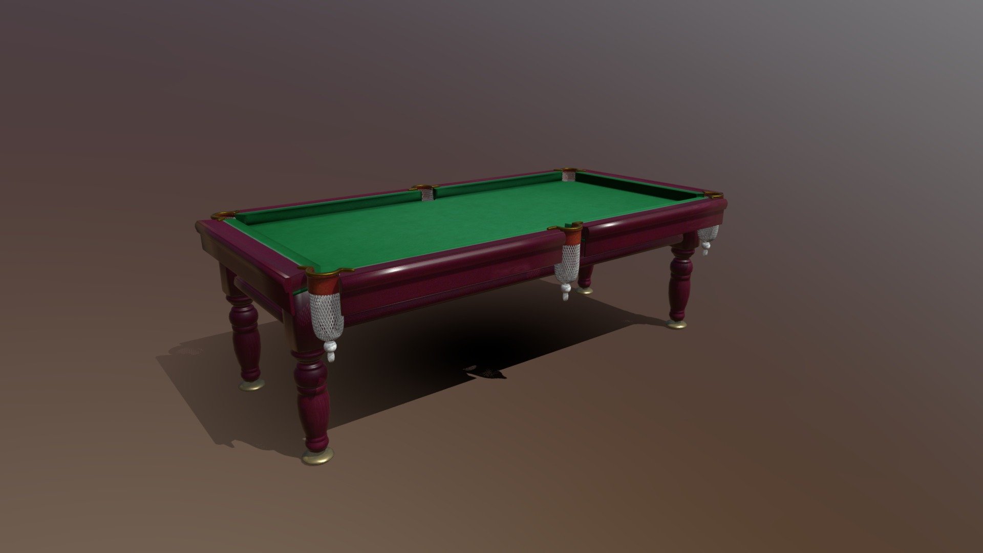 Pool Table 3d model