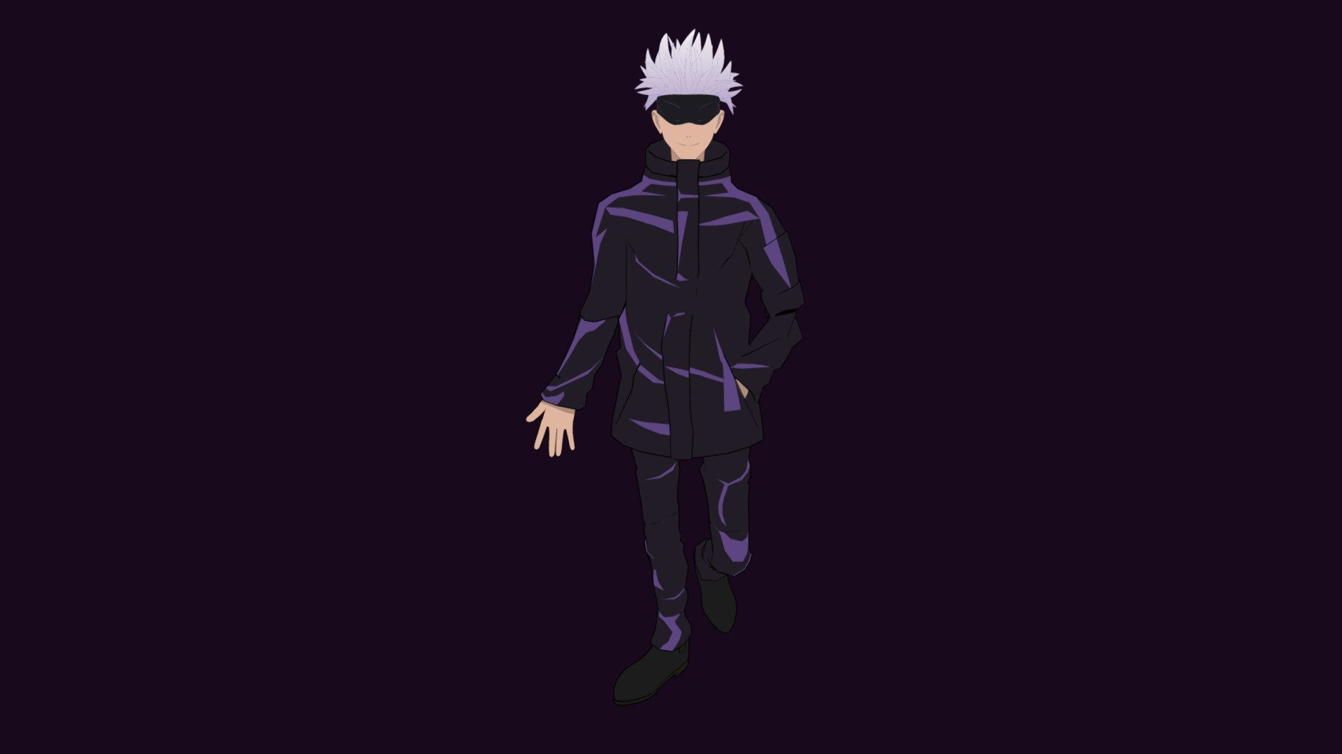 Satoru Gojo 3d model