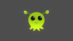 Baby cute alien