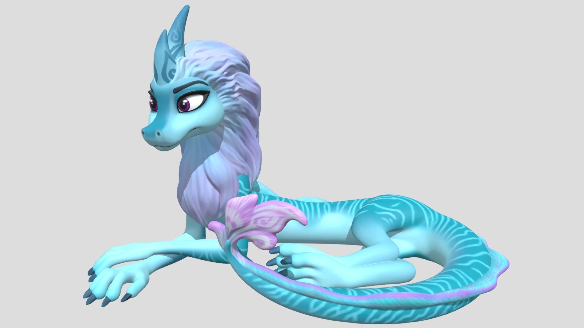 Sisu the dragon 3d model