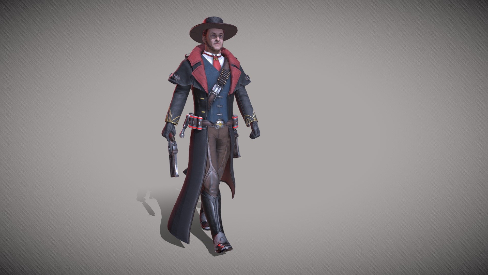 Gunslinger 3d model