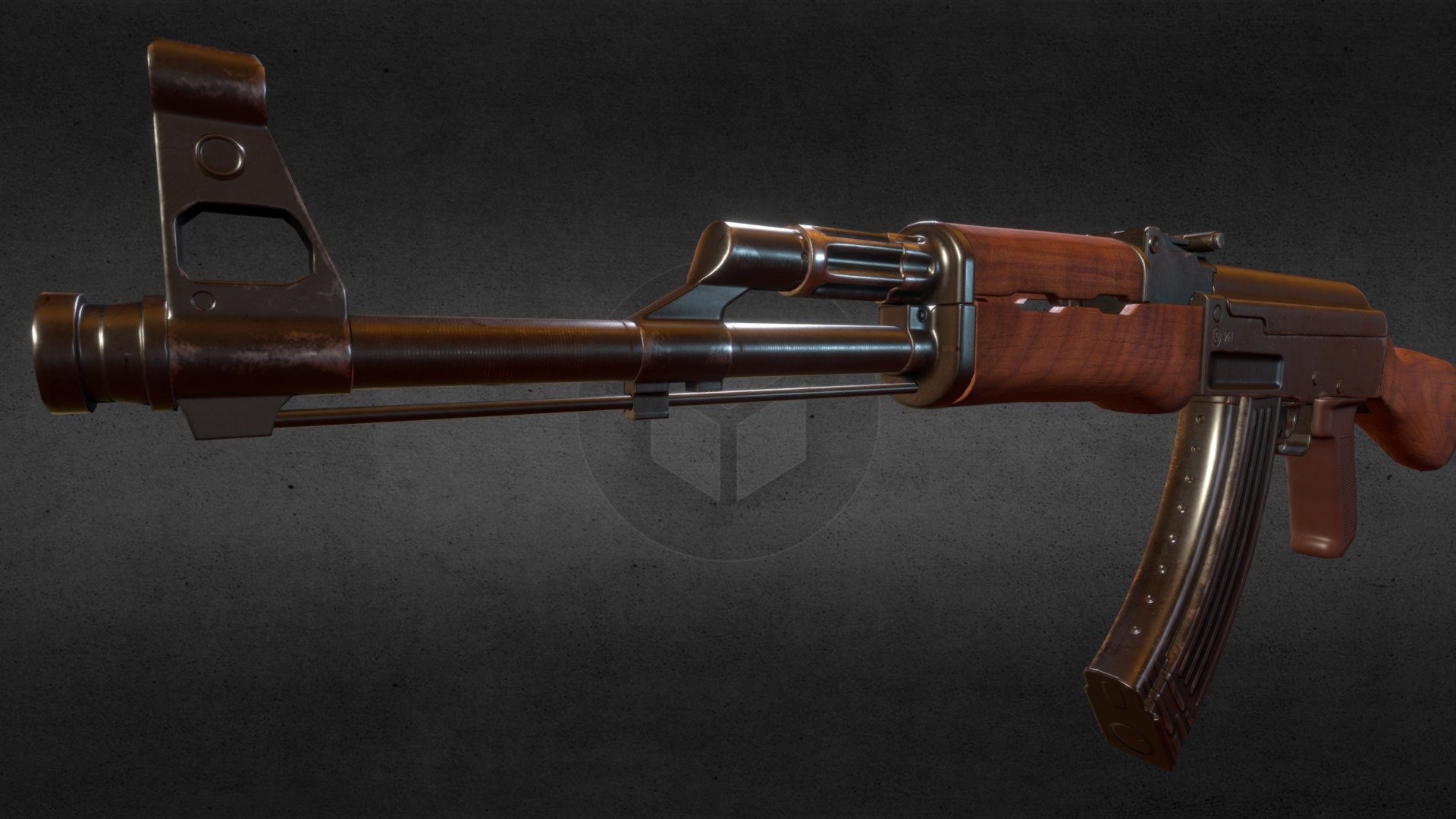 Ak47 3d model