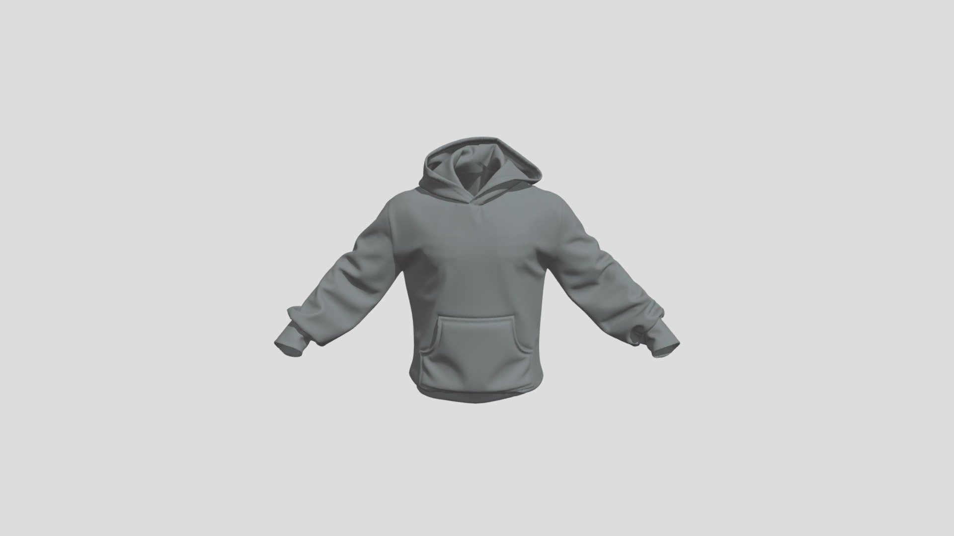 Hoodie 3d model