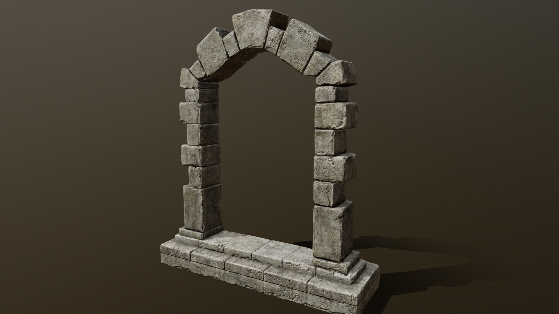 Stone Arch [DEP] 3d model