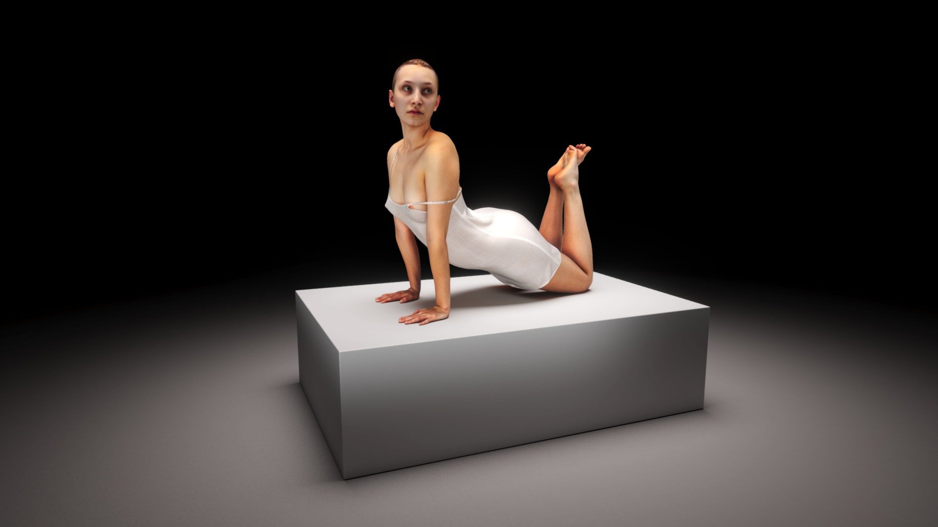 Becky 3d model