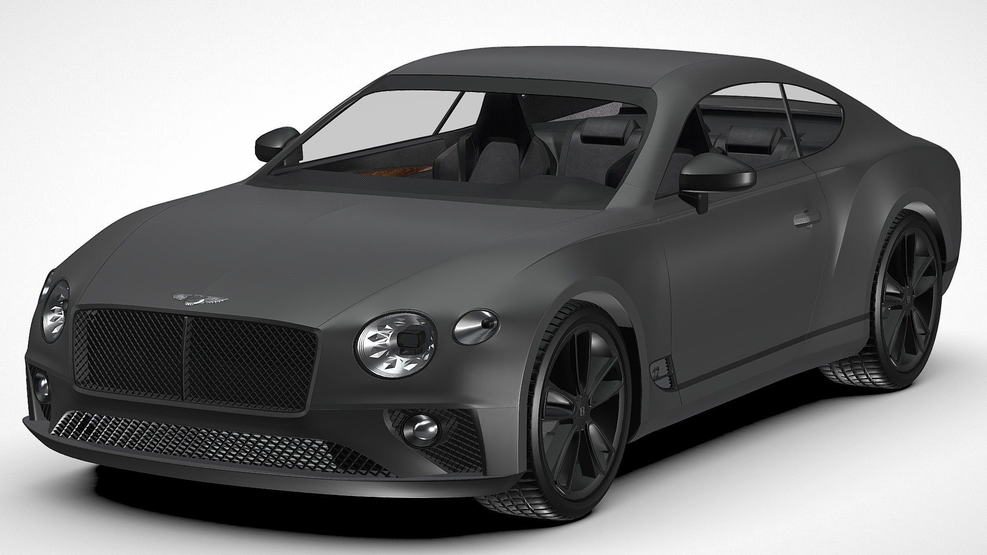 Bentley Continental GT 2022 3d model