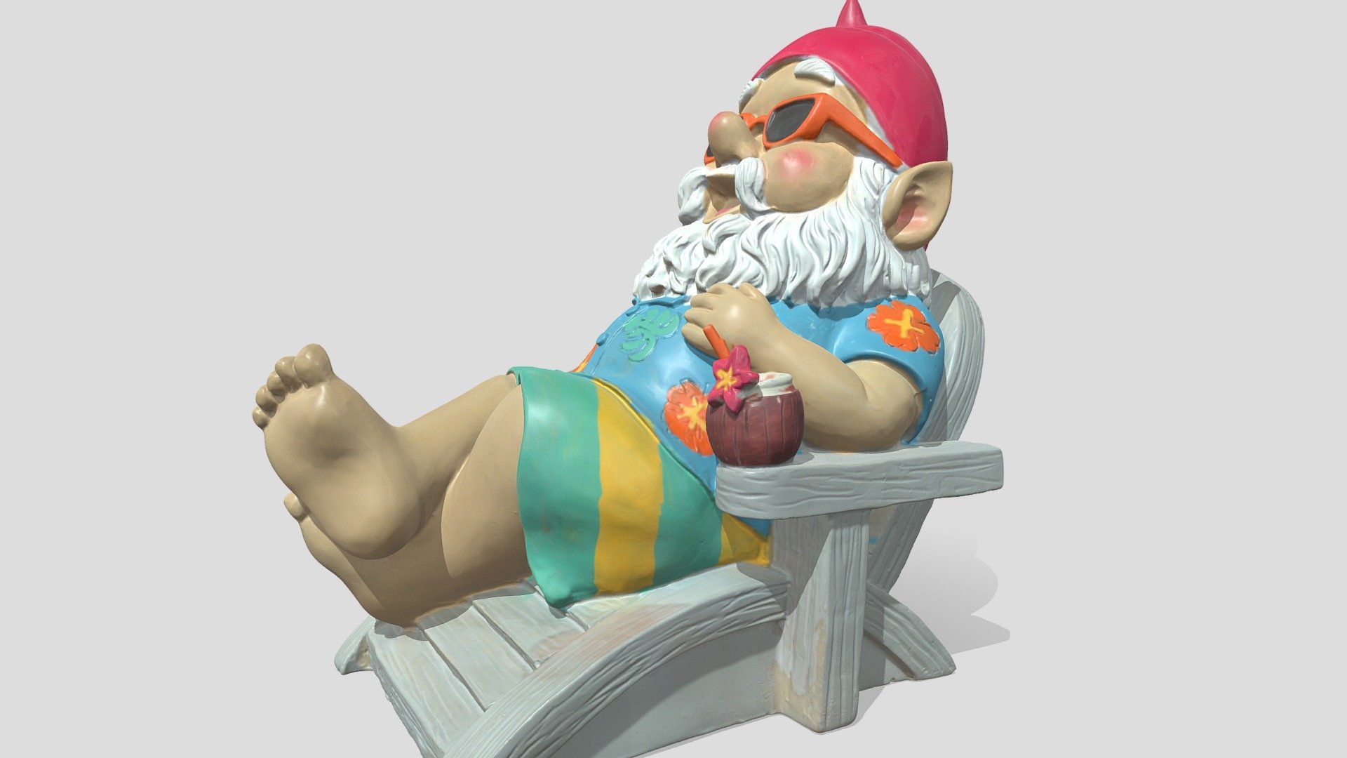 garden gnome 3d model