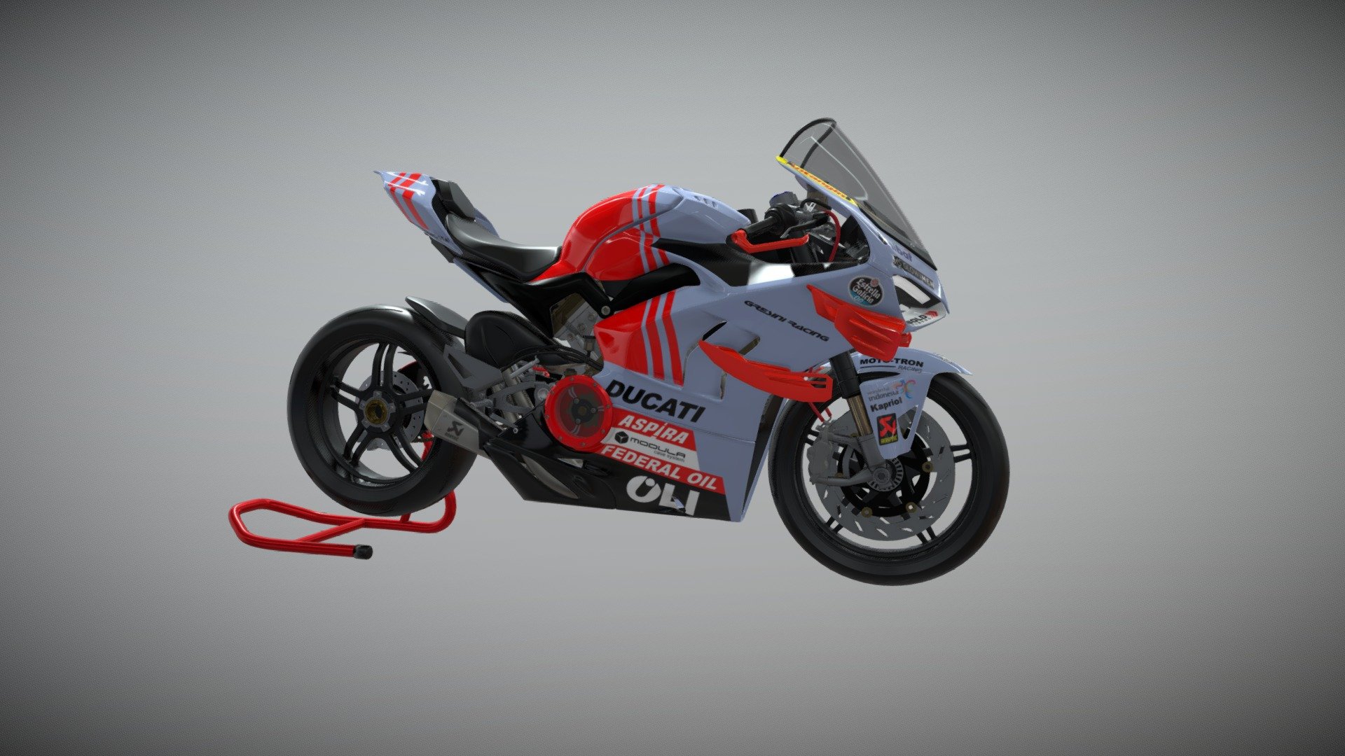 Ducati Panigale V4 Superleggera 3d model